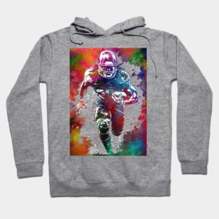 American football player #football #sport Hoodie